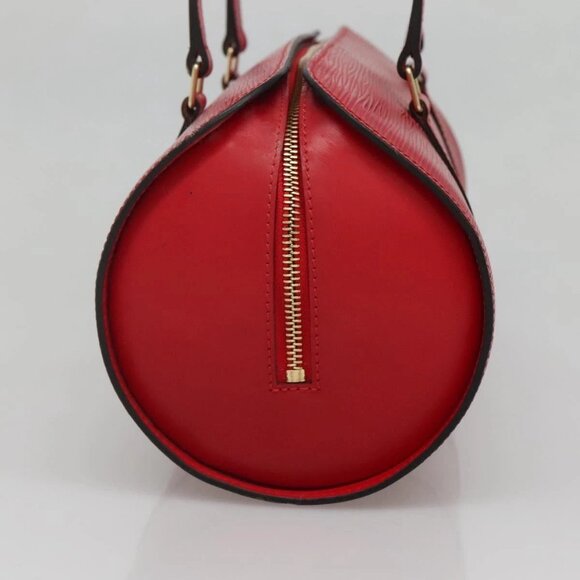 LOUIS VUITTON Epi Soufflot Hand Bag Red M52227 LV Auth mk003 - Picture 4 of 16
